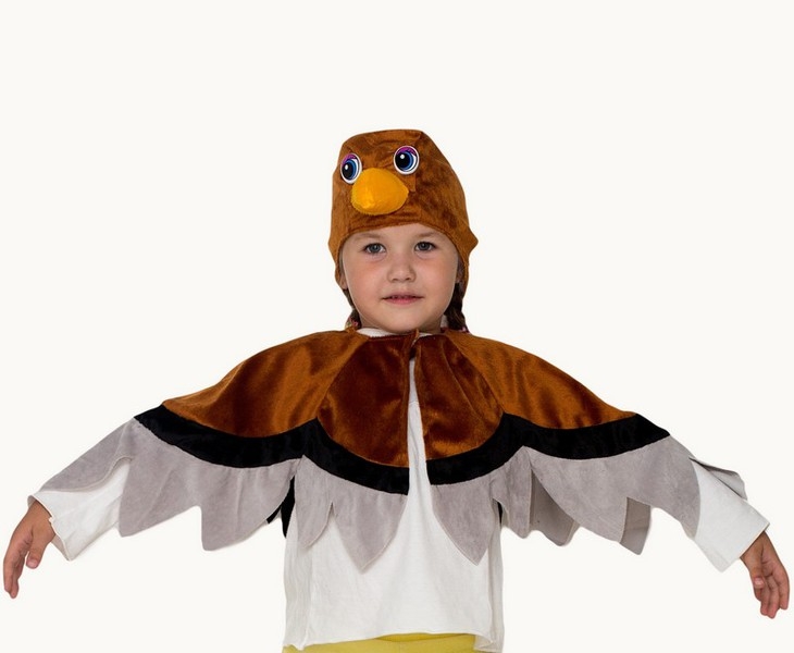 Карнавальный костюм Воробьи и голуби для мальчиков и девочек.