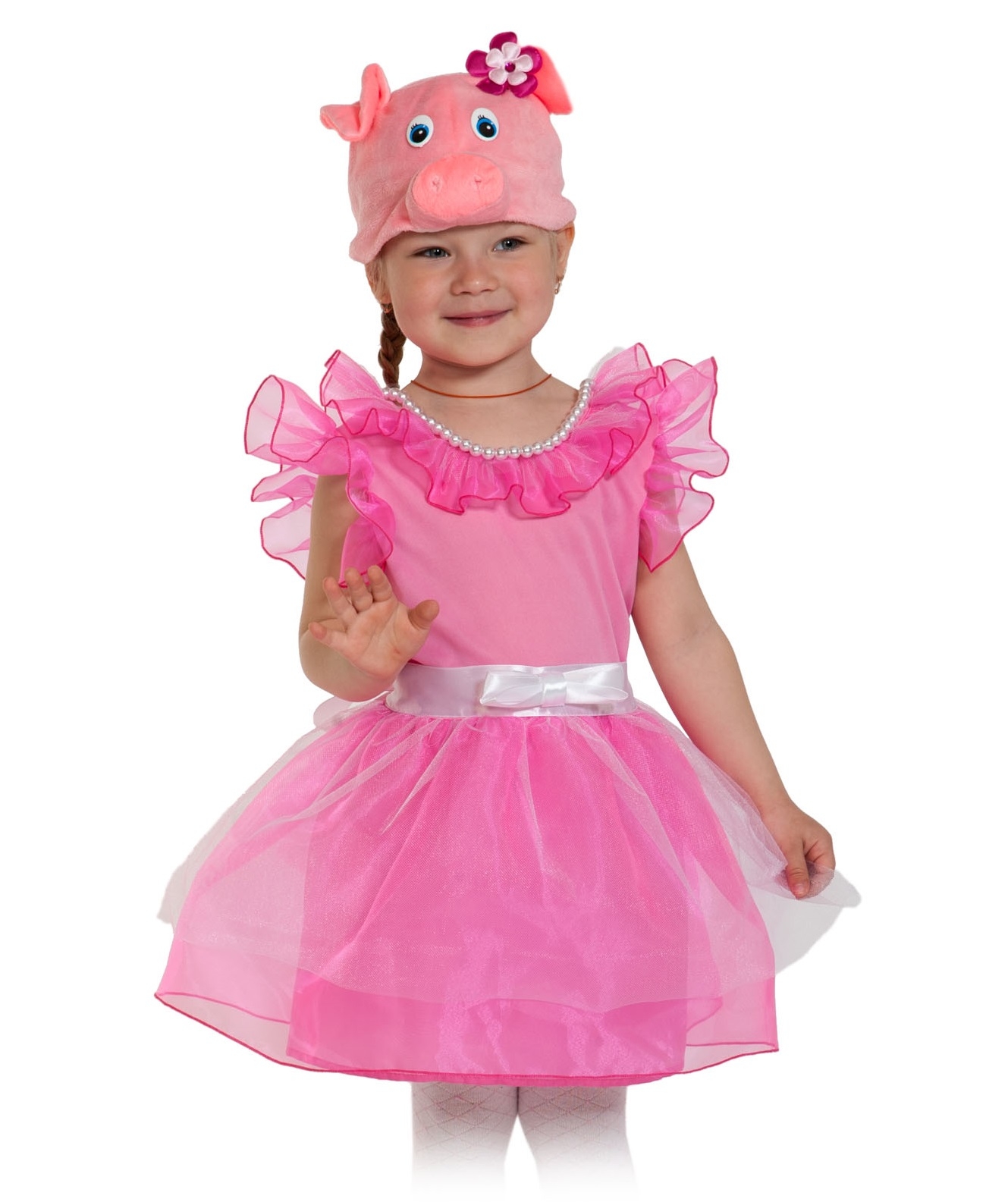 Как сделать костюм свинки пеппы для себя и ребенка