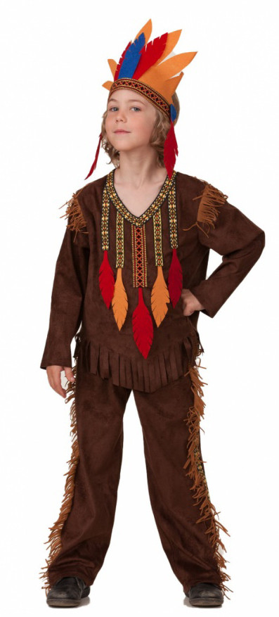 Делаем костюм индейцев: просто, бюджетно, но эффектно