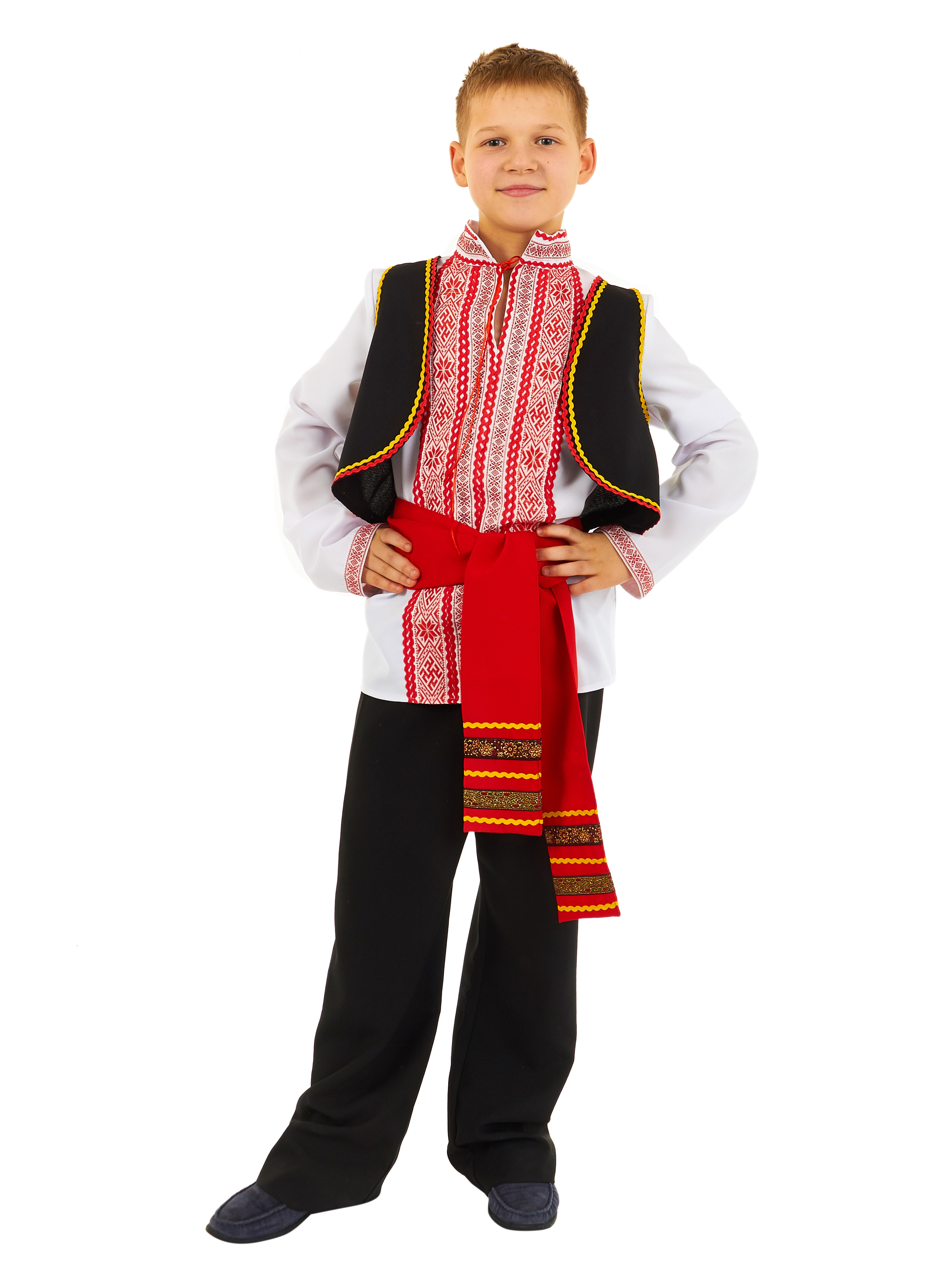 Раскраска Молдавский национальный костюм